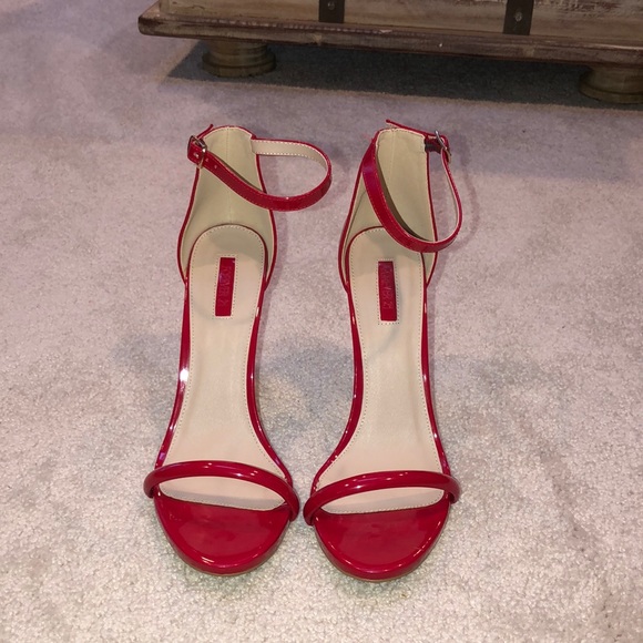 Patent Leather Red Heels (new) - Picture 1 of 4